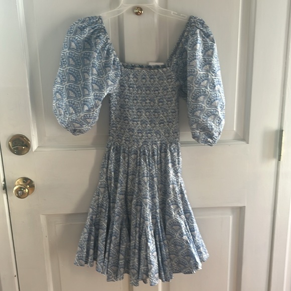 Erica Wilson Nantucket Smocked Dress, XS, NWT - Picture 1 of 13